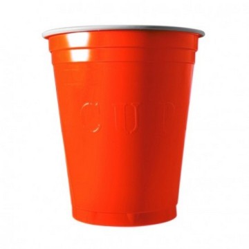 20 gobelets americain orange 53cl - original cup