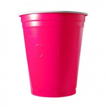 20 gobelets americain rose fluo 53cl - original cup