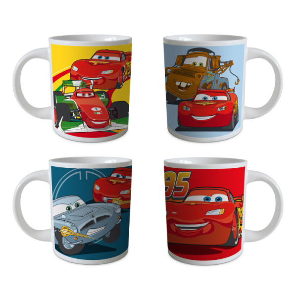 coffret cadeau de 4 mugs cars™