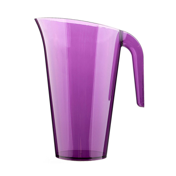 carafe en plastique rigide aubergine 1,5 l