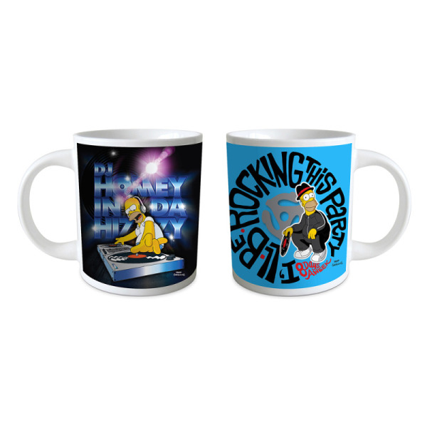 coffret cadeau de 2 mugs les simpsons™