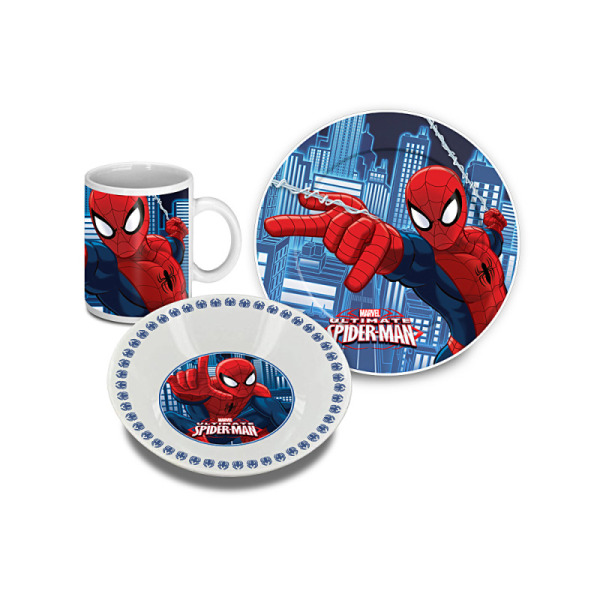 set déjeuner 3 pièces spiderman™