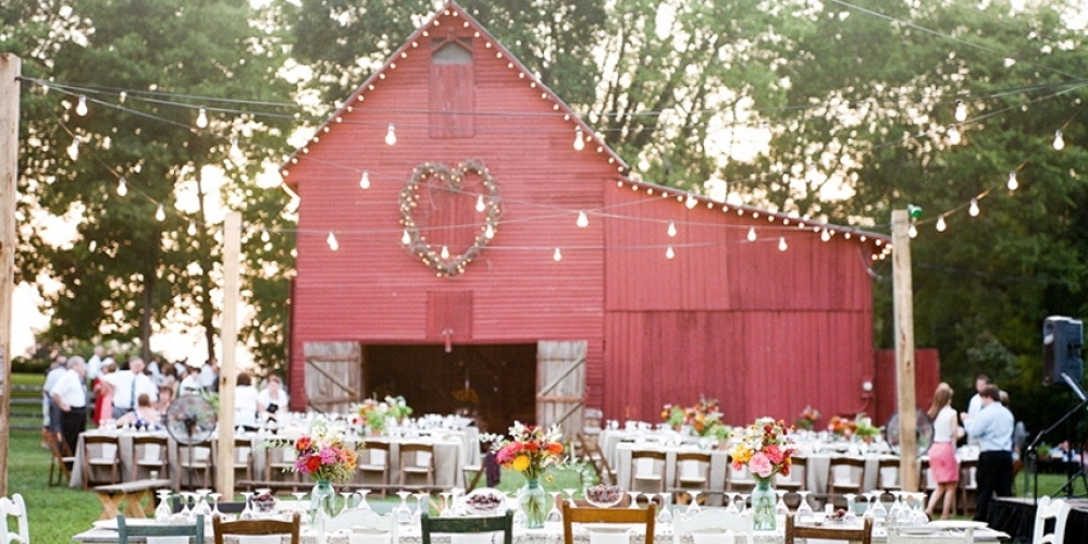 Idées de tables pour un mariage champêtre 