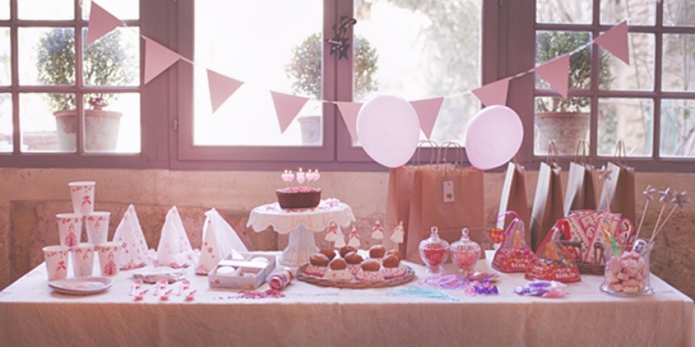 Anniversaire fille : Déco de princesse 