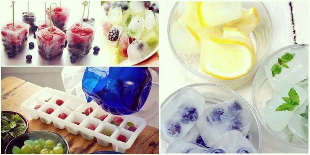 DIY : Des glaçons et glaces fruités