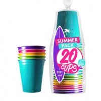 20 gobelets americain summer party 53cl - original cup