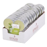 4 bougies chauffe-plat parfum pomme