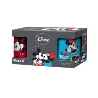 coffret cadeau de 2 mugs mickey et minnie™