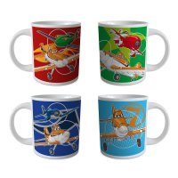 coffret cadeau de 4 mugs planes™