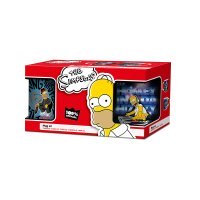 coffret cadeau de 2 mugs les simpsons™