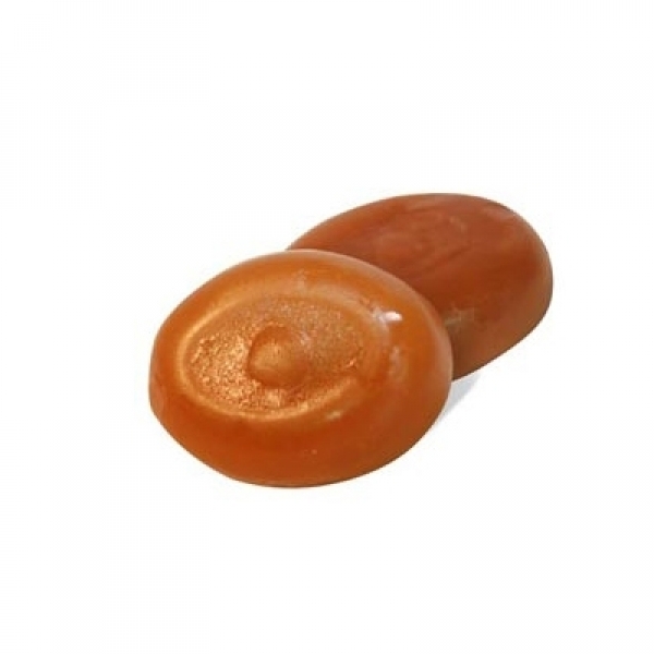 boite à bonbon coeur paris rouge et or- caramels 100g