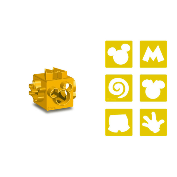 emporte-pièce cube jaune mickey™