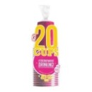 20 Gobelets Americain Rose Fluo 53cl - Original Cup