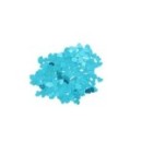 confettis en coeur turquoise - 18 gr