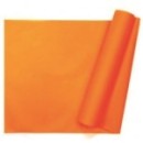 Chemin de table intissé orange - 29 cm x 10 m