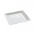 24 assiettes milan en plastique blanc 17 cm