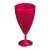6 verres à eau design plastique rigide rose magenta 20 cl