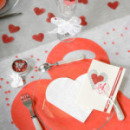 300 Perles de pluie - Rouge