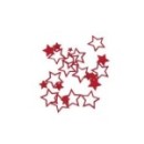 confettis étoile rouge - 18g