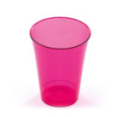 10 verres en plastique rigide framboise 20 cl