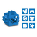Emporte-pièce cube bleu Mickey™