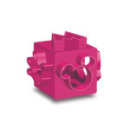 Emporte-pièce cube rose Mickey™