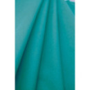Nappe papier rouleau uni turquoise 1.2x10 m (Qualité premium)