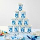 10 Gobelets en carton BABY SHOWER Boy