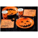 10 Assiettes Halloween en carton 