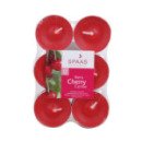 12 bougies chauffe-plat parfum cerise