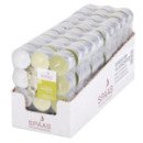 24 bougies chauffe-plat parfum jasmin