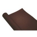 Chemin de table papier rouleau uni cacao 0.4x10 m (Qualité premium)