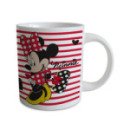 Mug Minnie™ rayé rouge