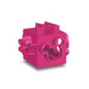 Emporte-pièce cube rose Mickey™