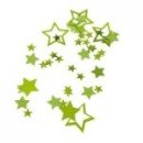 Confettis étoile vert - 18g 