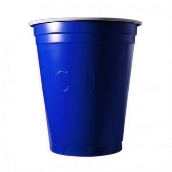 OriginalCup® Beer Pong Qualité Premium Pack de x20 Original Blue Cups Officiels Gobelets en Plastique Réutilisables Gobelets Américains 25cl Bleus Lavables Main et Lave-Vaisselle 