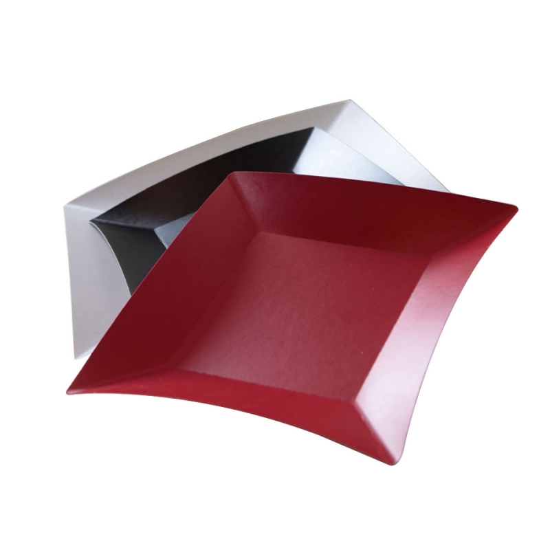 ASSIETTES CARTON ROUGE X20 D23CM