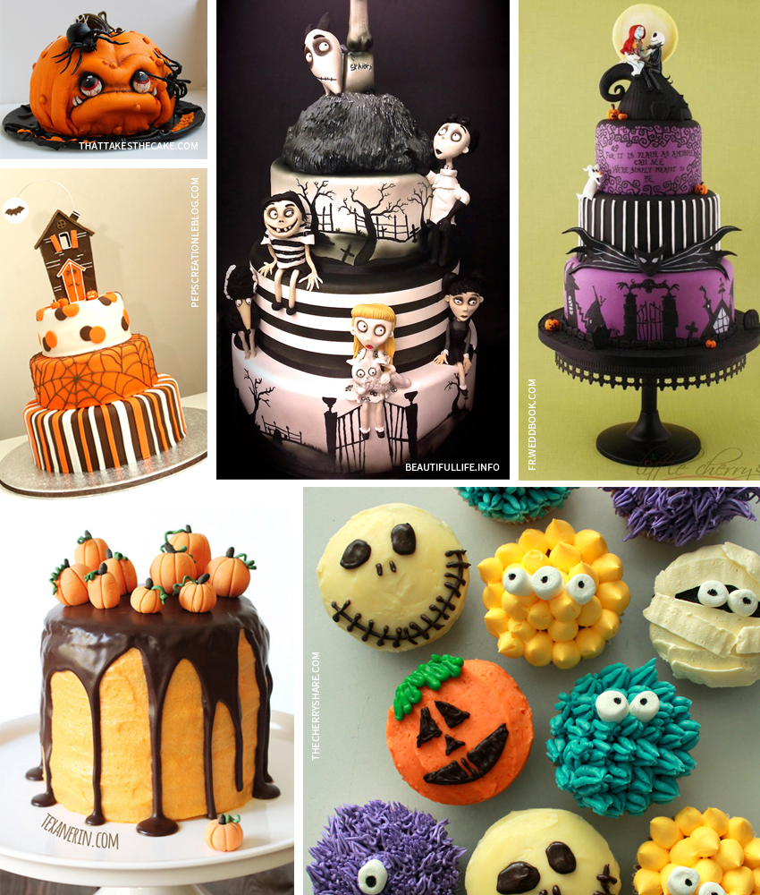 Halloween et ses plus beaux gâteaux...