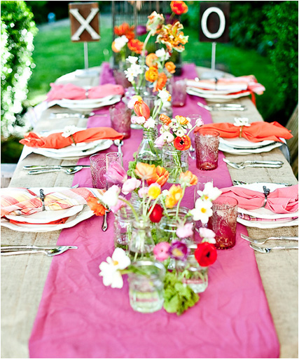 brunch jardin dressage table
