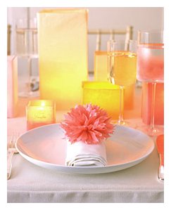 DIY fleurs en mouchoir