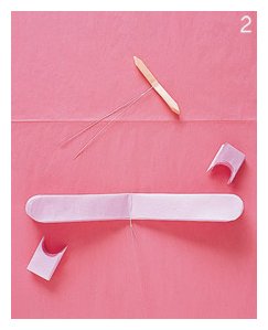 DIY fleurs en mouchoir