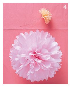 DIY fleurs en mouchoir