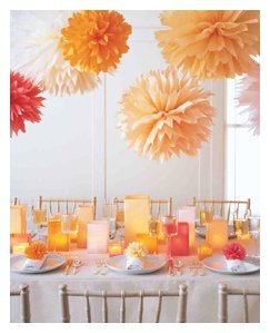 DIY fleurs en mouchoir
