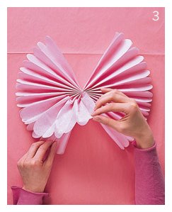 DIY fleurs en mouchoir