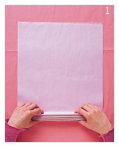 DIY fleurs en mouchoir