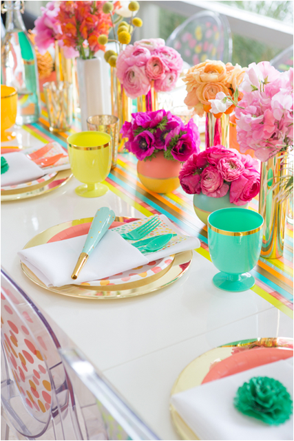 brunch jardin dressage table